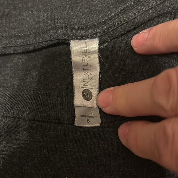 Unisex dark grey Jeep and flag short sleeve tshirt size small - Picture 3 of 4